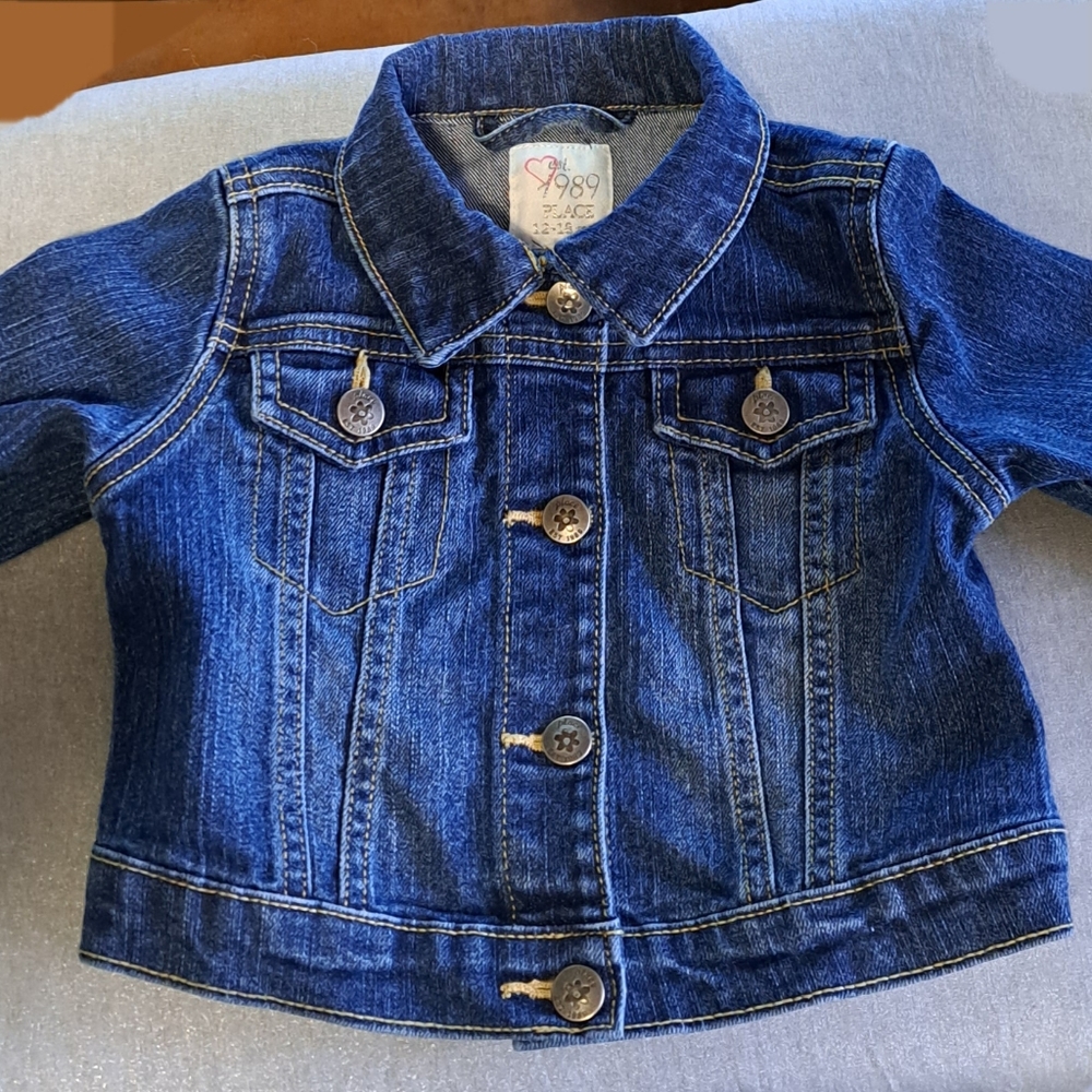 Calvin Klein brand 12 month denim jacket